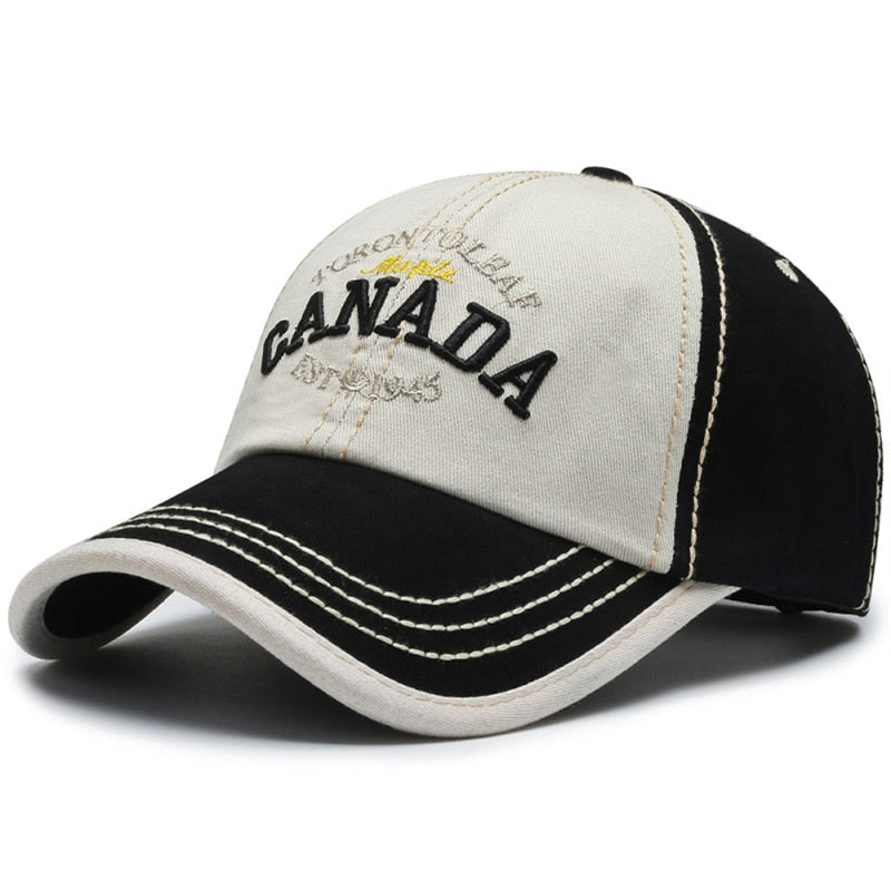 Brand Cotton Canada Baseball Cap For Men Women Canada Hats Bone Snapback Trucker Cap Mens Baseball Caps Dad Hat