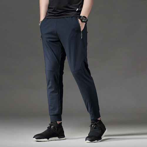 Load image into Gallery viewer, Summer Quick Dry Trousers Men Sports Running Pants pant Training sport Pants Elasticity Legging jogging Gym Trousers
