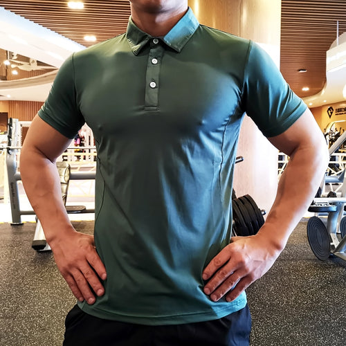 Load image into Gallery viewer, Men Compression Running T-Shirt Fitness Tight Short Sleeve Sport Tshirt Training Tops Jogging Gym Elastic Quick Dry Rashgard
