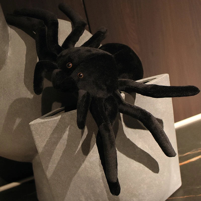 20-80CM Simulation Spider Plush Toys Real Like Stuffed Soft Animal Awful  Pillow for Kids Children Xmas Birthday Gifts