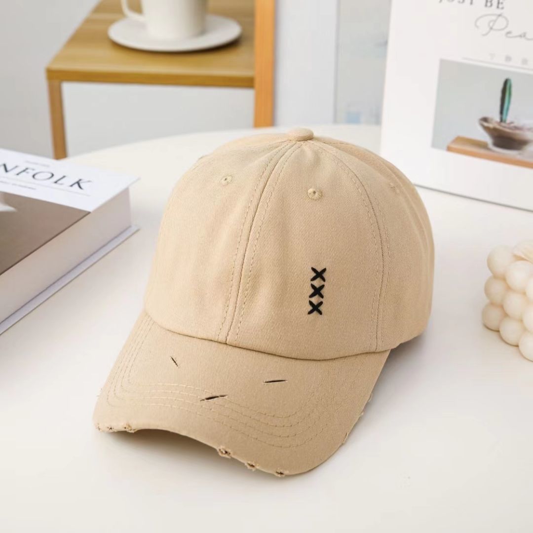 Fashion Unisex Baseball Cap Kpop Style XXX Embroidery Cap For Men Women High Quality Outdoor Couples Streetwear Sports Hat