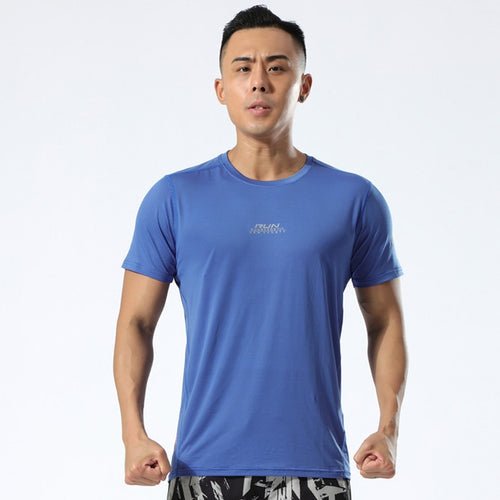 Load image into Gallery viewer, Fashion Compression Men T-shirts workout Sports Running T-shirt Short Sleeve Jogger Tshirt Fitness Exercise Gym Clothing
