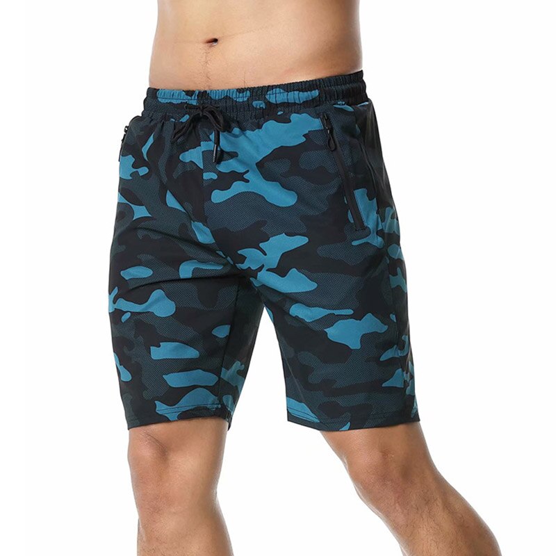 Summer New Fitness Shorts Fashion Breathable Quick-drying Gyms Bodybuilding Joggers Shorts Slim Fit Shorts Camouflage Sweatpants