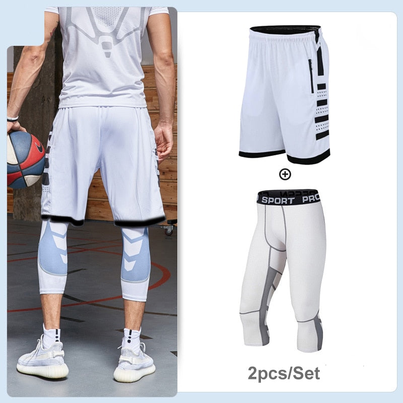 Dry Fit Men's Training Sportswear Set Gym Fitness Compression Sport Suit  Jogging Tight Sports Wear Clothes 4XL5XL Oversized Male - AliExpress