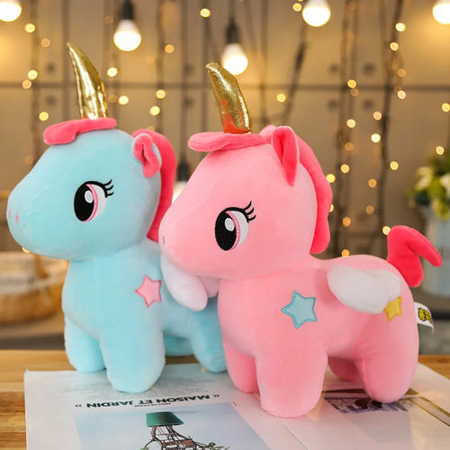 Load image into Gallery viewer, 10/20cm Soft Unicorn Plush Toy Baby Kids Appease Sleeping Pillow Doll Animal Stuffed Plush Toy Birthday Gifts for Girls Children
