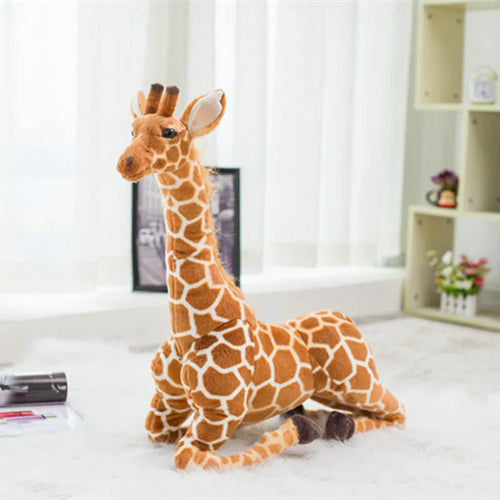 Load image into Gallery viewer, 35/120cm Giraffe Plush Toys Cute Stuffed Animal Dolls Soft Simulation Giraffe Doll Birthday Gift Kids Toy Bedroom Decor
