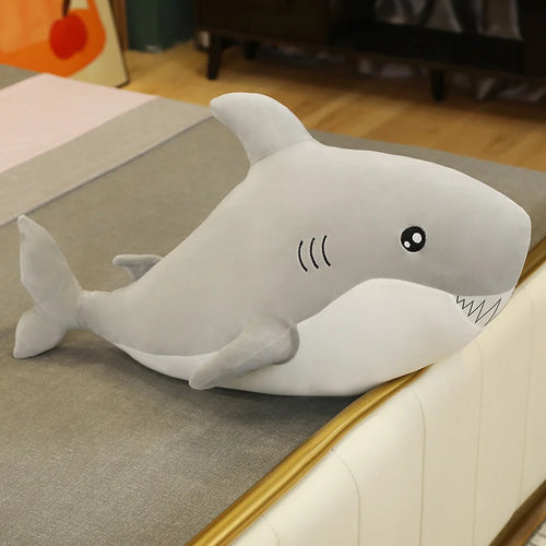 Load image into Gallery viewer, 1pc 30CM  Kawaii Shark/Dolphin/Whale Plush Toys Lovely Stuffed Soft Animal Pillow Dolls for Children Girls Lovely Christmas Gift
