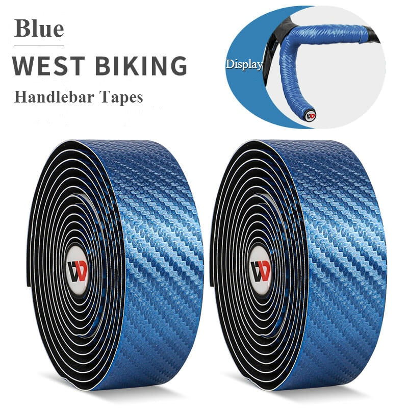 Bike Handlebar Tape EVA PU Road Bicycle Handlebar Tape Anti-slip Shock Absorption Cycling Wrap End Plug Accessories