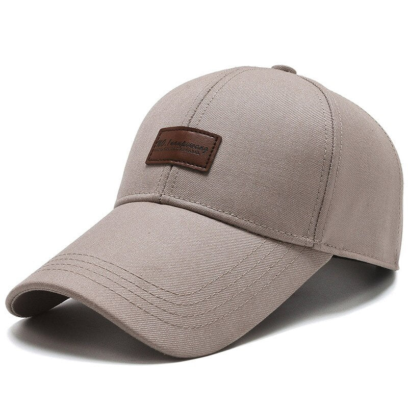 High Quality Long Brim Men's Cap Fashion Baseball Cap for Women Bone Casquette Dad Hat Hip Hop Snapback Kpop Golf Cap