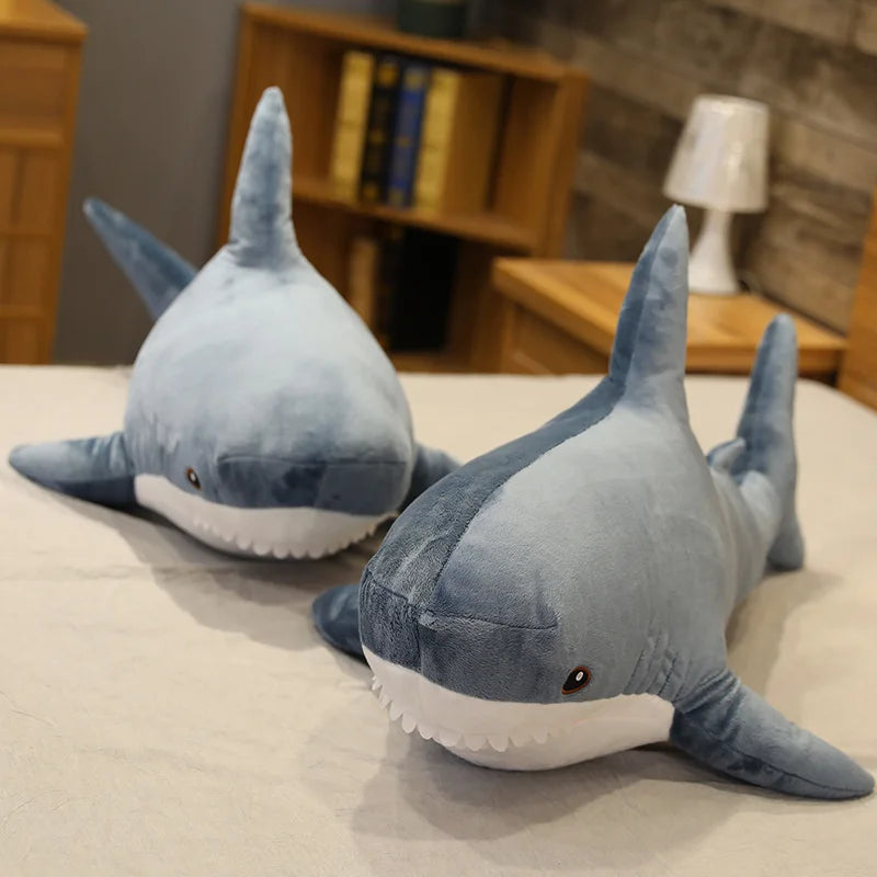 Huge Size Plush Shark Toy Soft Stuffed Speelgoed Animal Reading Pillow for Birthday Gifts Cushion Doll Gift For Children