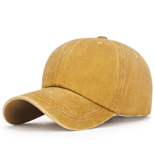 Load image into Gallery viewer, Solid Fashion Summer Baseball Cap For Men Women Dad Hat Golf Snapback Hip Hop Cotton Trucker Cap Bone Casquette
