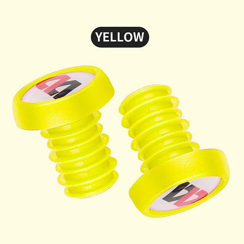 Load image into Gallery viewer, 2 Pcs Bicycle Grip Anti-slip Firm Handlebar Caps MTB Bike Lightweight Bar End Plugs For MTB BMX Bike Handle Bar Grip
