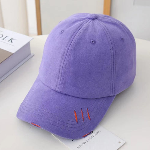 Load image into Gallery viewer, Unisex Fashion Cap Kpop Simple Hole Style Candy Colors Baseball Cap For Men Women High Quality Streetwear Hat
