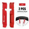 2 PCS Red Logo