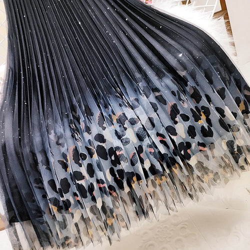 Load image into Gallery viewer, Womens Long Skirts Mesh High Waist Wear On Both Sides Jupe Longue Vintage Fashion A-line Female Tulle Skirt Party Medium Long
