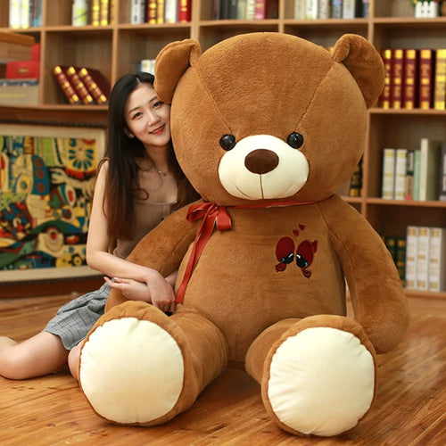 Load image into Gallery viewer, 60-100CM Large Teddy Bear Plush Toy Lovely Giant Bear Huge Stuffed Soft Animal Dolls Kids Toy Birthday Gift For Girlfriend Lover
