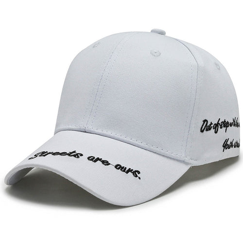 Load image into Gallery viewer, Fashion Cotton Women Men Baseball Cap Adjustable Unisex Male Female Snapback Hat Sport Casual Letter Embroidery Sun Hat
