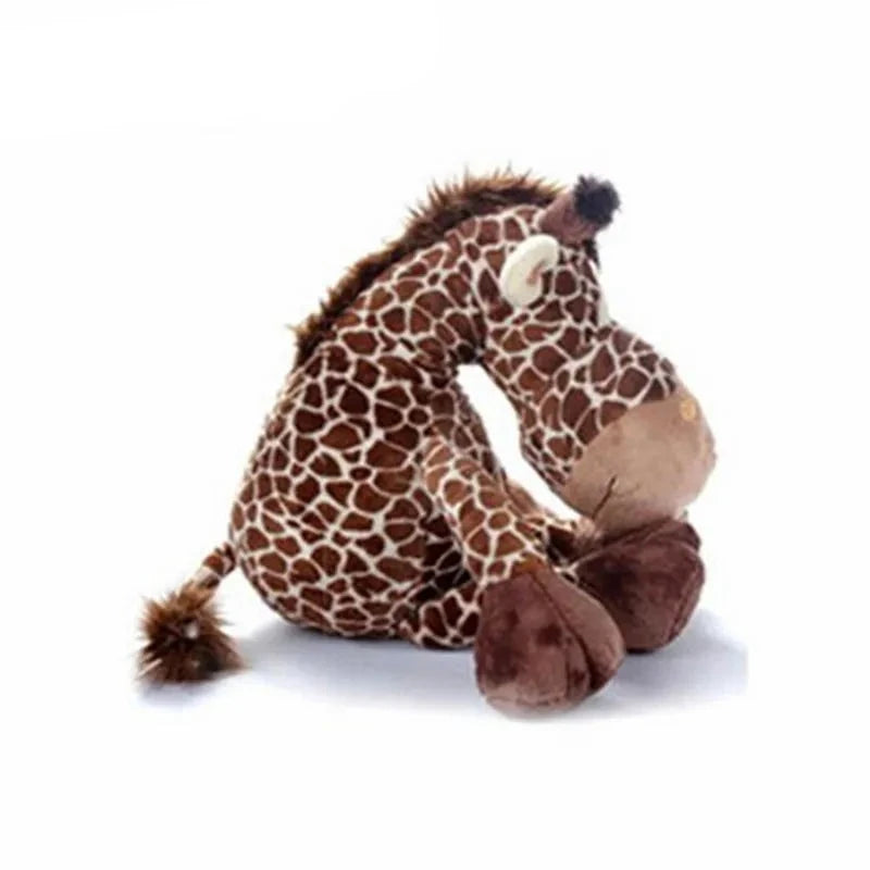 1pc 25cm Cute Forest Animal Giraffe Plush toy Stuffed Soft Baby Finger Giraffe Dolls Lovely Toys for Children Birthday Gift