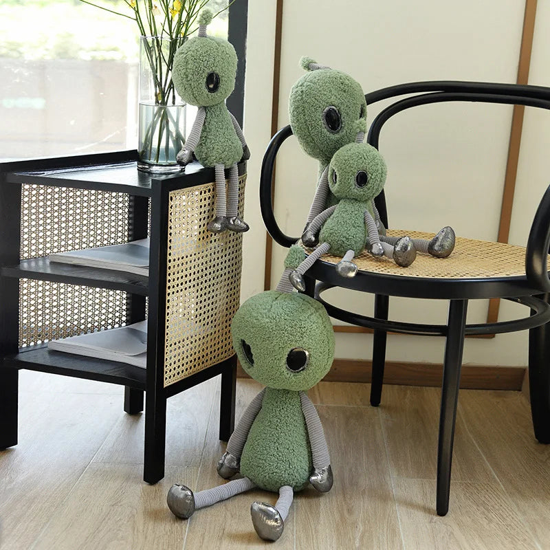 38-68CM Plush Alien Doll Soft Kids Doll Lovely Stuffed Alien Baby Sleeping Doll Cushion Xmas Gift Stuffed Animals For Children