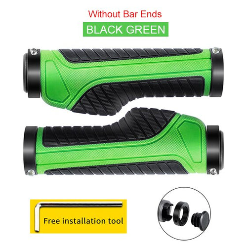 Load image into Gallery viewer, MTB Bike Grips Anti-Skid Ergonomic Bicycle Grips Bike Bar ends Handlebars Rubber Push On Bicycle Parts Cycling Grips
