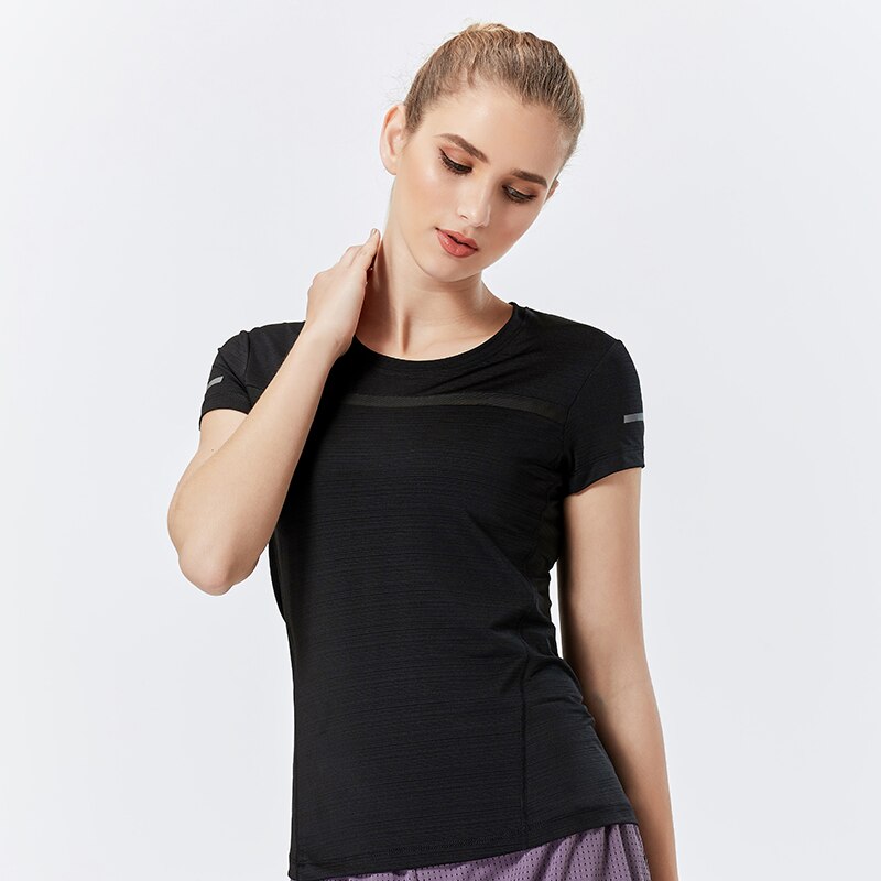 Gym Women's Sport Shirts Quick Dry Running T-shirt Sleeve Fitness Clothes Tees Gym Yoga Women Running Set Workout Clothes