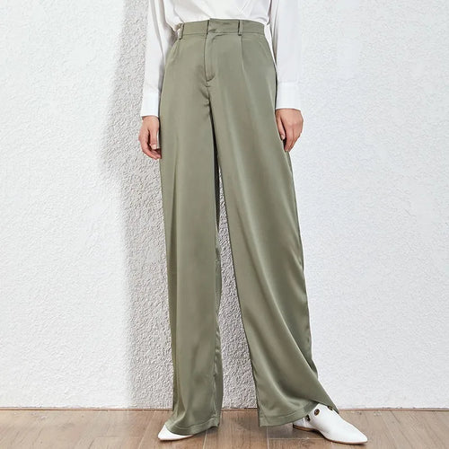 Load image into Gallery viewer, Summer Loose Casual Trousers For Women High Waist Maxi Wide Leg Pants Female Elegant Fashion Clothes
