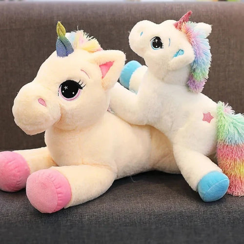 Load image into Gallery viewer, 40/60/80cm Stuffed Animal Baby Dolls Kawaii Cartoon Rainbow Unicorn Plush toys Kids Present Toys Children Baby Birthday Gift
