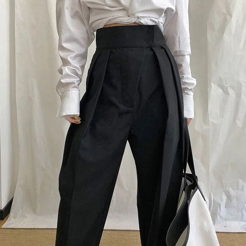 Load image into Gallery viewer, Autumn Women&#39;s Harem Pants High Waist Causal Loose Trouser For Women Pants Female Clothes Fashion Elegant
