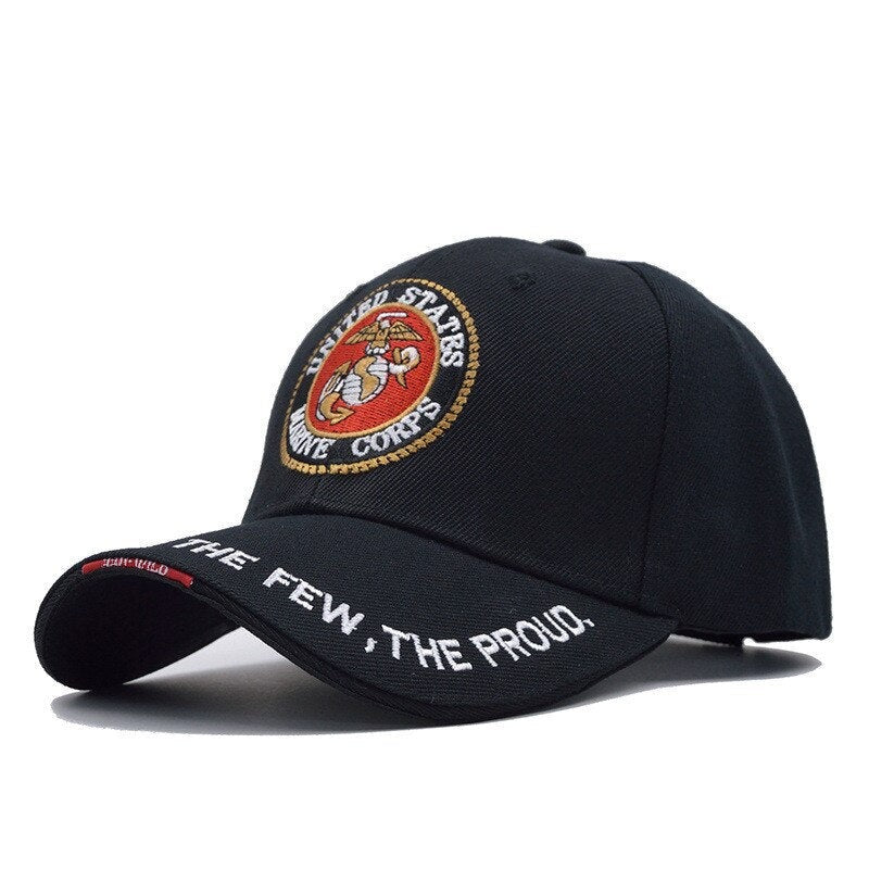 United States Marine Corps Tactical Bone Baseball Cap Men Navy Seals Hat For Adult Size 56-59cm