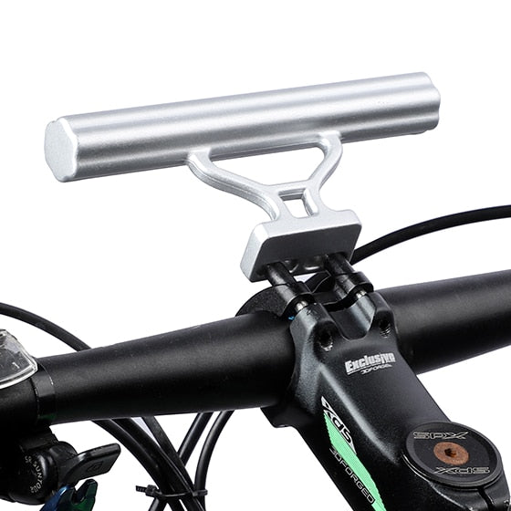 Bike Handlebar Extender Flashlight Holder Handle Bar Bicycle Accessories Extender Mount Bracket Cycling Extender