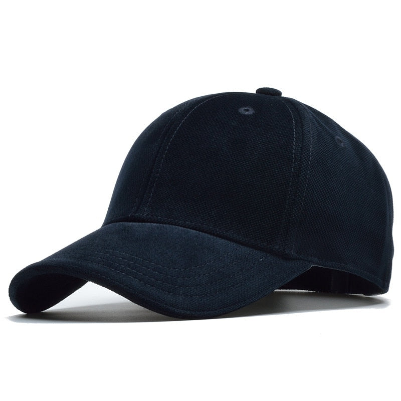 High Quality 100% Cotton Men's Brand Caps Soild Baseball Cap Women Unisex Snapback Hats Bone Masculino Trucker Cap