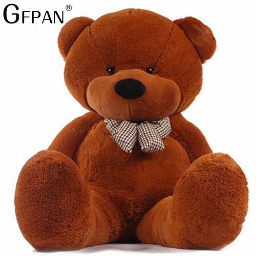 Load image into Gallery viewer, 1pc 200/100cm Four Colors Big Teddy Bear Skin Plush Toys Stuffed Toy Bear Coat High quality Birthday Gifts For Kids
