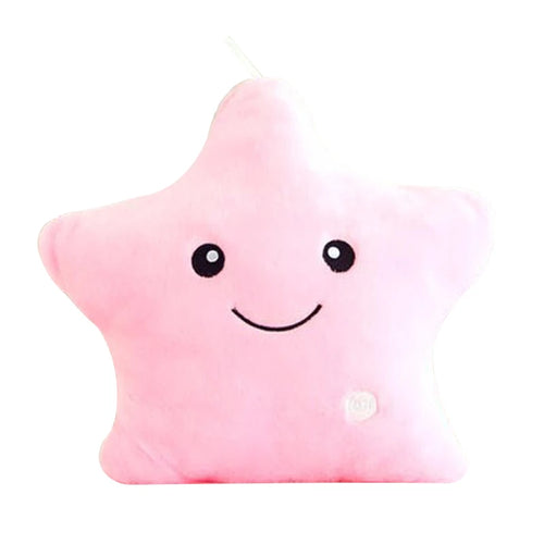 Load image into Gallery viewer, 1pc 40*35 Star Pillow Luminous Pillow,Led Light Pillow,Plush Pillow, Hot Colorful Stars,Kids Toys,Birthday Gifts,Christmas Toys
