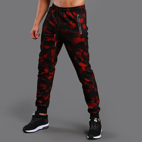 Load image into Gallery viewer, Autumn winter Men Running Training Pants Sport Trousers Jogging soccer Basketball Gym Fitness Sports Sweatpants zipper Pocket
