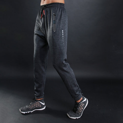 Load image into Gallery viewer, Autumn winter Men Running Training Pants Sport Trousers Jogging soccer Basketball Gym Fitness Sports Sweatpants zipper Pocket
