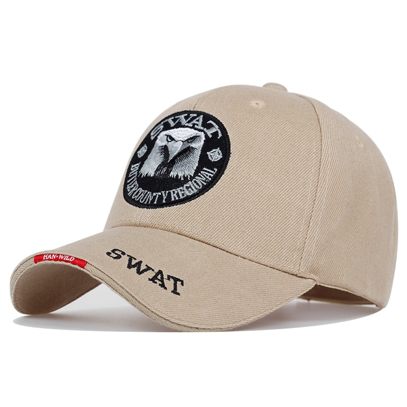 SWAT Army Cap Male Embroidered Eagle Black Baseball Caps Men Gorras Para Hombre Women Snapback Bone Masculino Tactical Cap