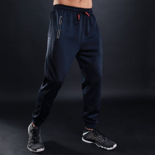 Load image into Gallery viewer, Autumn winter Men Running Training Pants Sport Trousers Jogging soccer Basketball Gym Fitness Sports Sweatpants zipper Pocket
