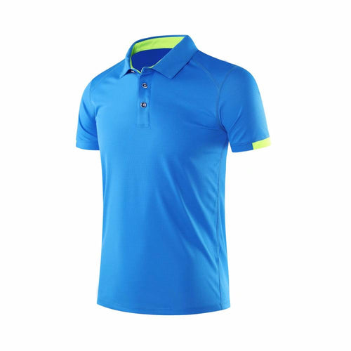 Load image into Gallery viewer, Fashion Running Sport Shirts Tops Men Quick Dry Breathable Training Clothes Gym Fitness Golf Tennis Jersey Sweatshirts Plus Size
