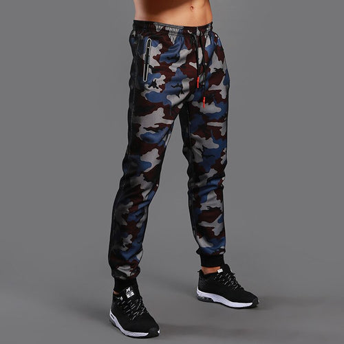 Load image into Gallery viewer, Autumn winter Men Running Training Pants Sport Trousers Jogging soccer Basketball Gym Fitness Sports Sweatpants zipper Pocket
