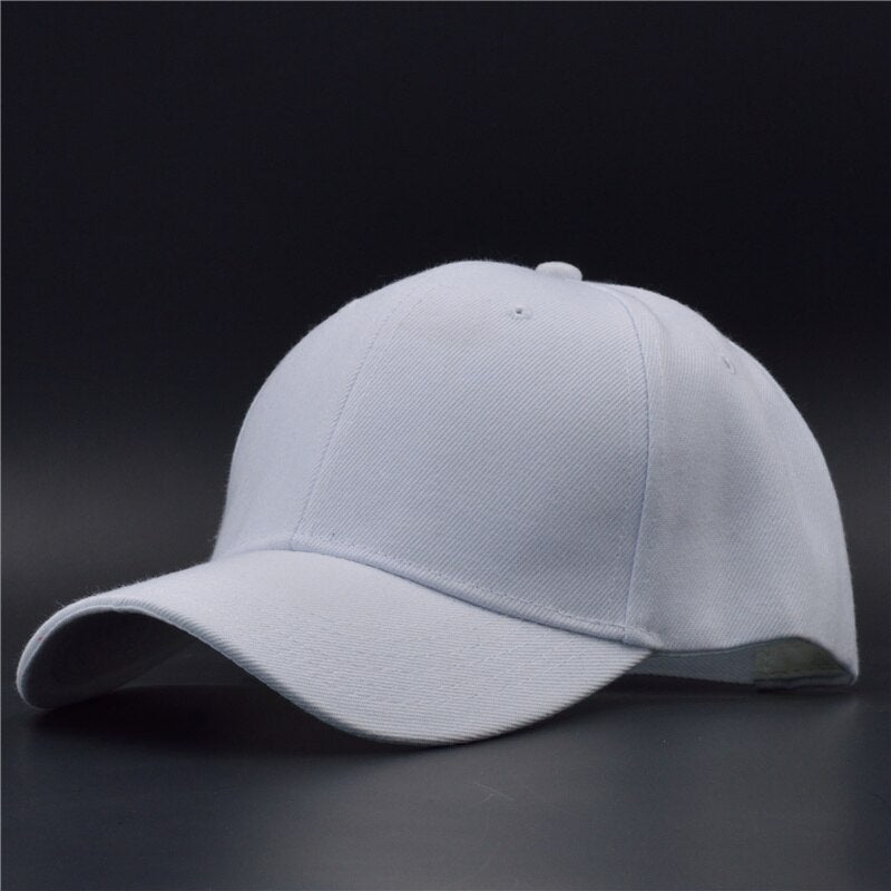 Solid Baseball Cap Men Women Snapback Caps Gorras Para Hombre Dad Hat Bone Masculino Hip Hop Trucker Cap