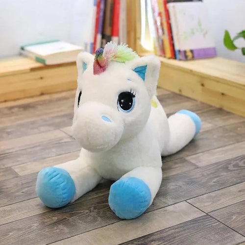 Load image into Gallery viewer, 40/60/80cm Stuffed Animal Baby Dolls Kawaii Cartoon Rainbow Unicorn Plush toys Kids Present Toys Children Baby Birthday Gift
