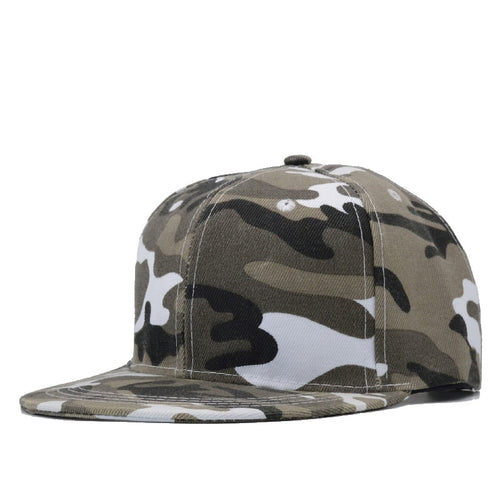 Load image into Gallery viewer, Snow Camo Baseball Cap Men Tactical Cap Camouflage Snapback Hat For Men High Quality Bone Masculino Dad Hat Trucker
