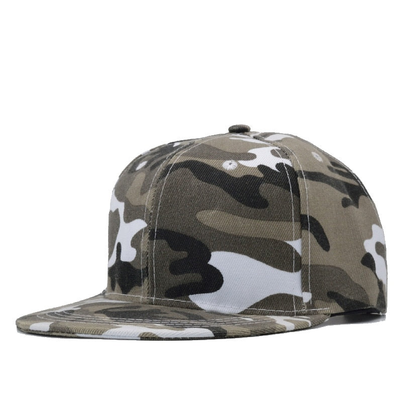 Snow Camo Baseball Cap Men Tactical Cap Camouflage Snapback Hat For Men High Quality Bone Masculino Dad Hat Trucker