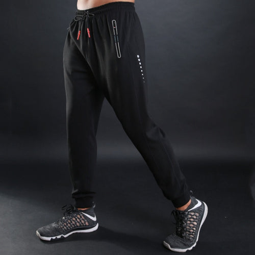 Load image into Gallery viewer, Autumn winter Men Running Training Pants Sport Trousers Jogging soccer Basketball Gym Fitness Sports Sweatpants zipper Pocket
