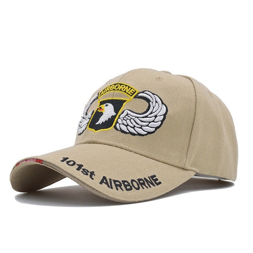 Load image into Gallery viewer, High Quality 101st Airborne Division Baseball Cap Men US Army Cap Dad Cap AIR FOREC Sport Tactical Cap Bone Snapback
