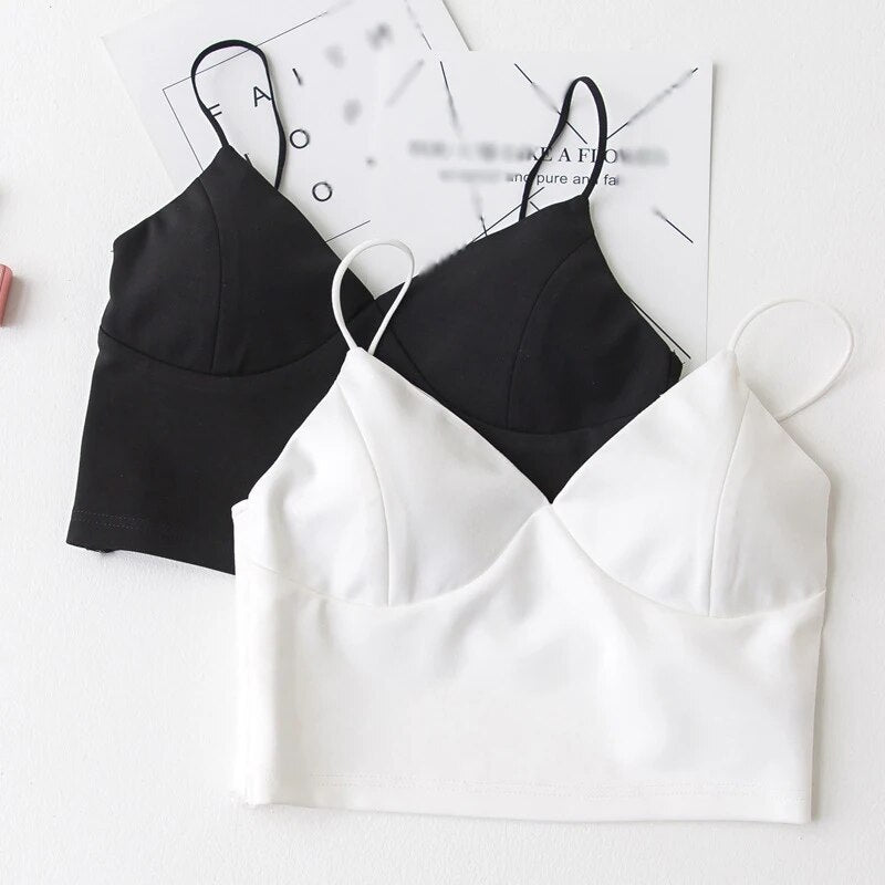 V Neck Sexy Vest Female Spaghetti Strap Tank Corset Women Zipper Crop Tops 2022 Spring Summer Casual Clothing