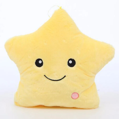 Load image into Gallery viewer, 1pc 40*35 Star Pillow Luminous Pillow,Led Light Pillow,Plush Pillow, Hot Colorful Stars,Kids Toys,Birthday Gifts,Christmas Toys
