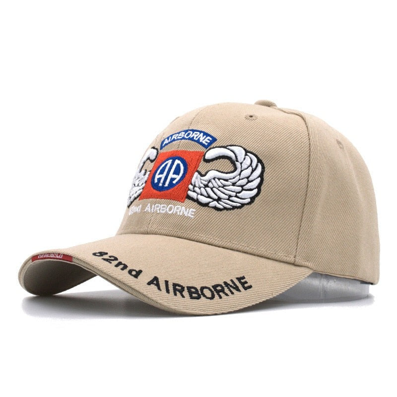 82nd Ariborne Tactical Baseball Cap Men Brand Army Cap Gorra Snapback Hats Trucker For Men Size 56-59cm