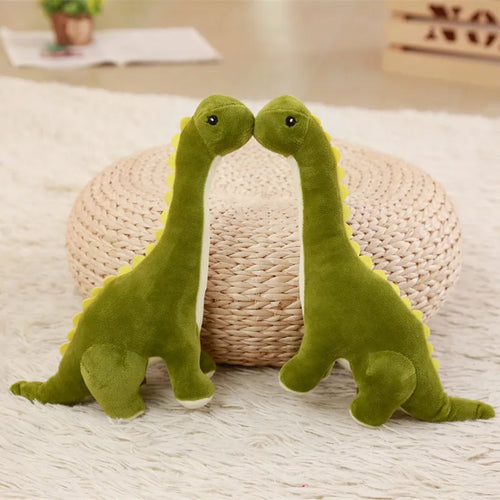 Load image into Gallery viewer, 2020 new 35/60cm Cartoon dinosaur Long neck Plush Toy soft animal Stuffed doll High quality Kawaii christmas gift for children
