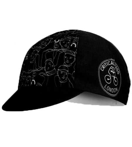 Classic Retro Black Polyester Cycling Caps Great Britain Quick Drying Road Bike Team Hat Outdoor Sports Moisture Wicking